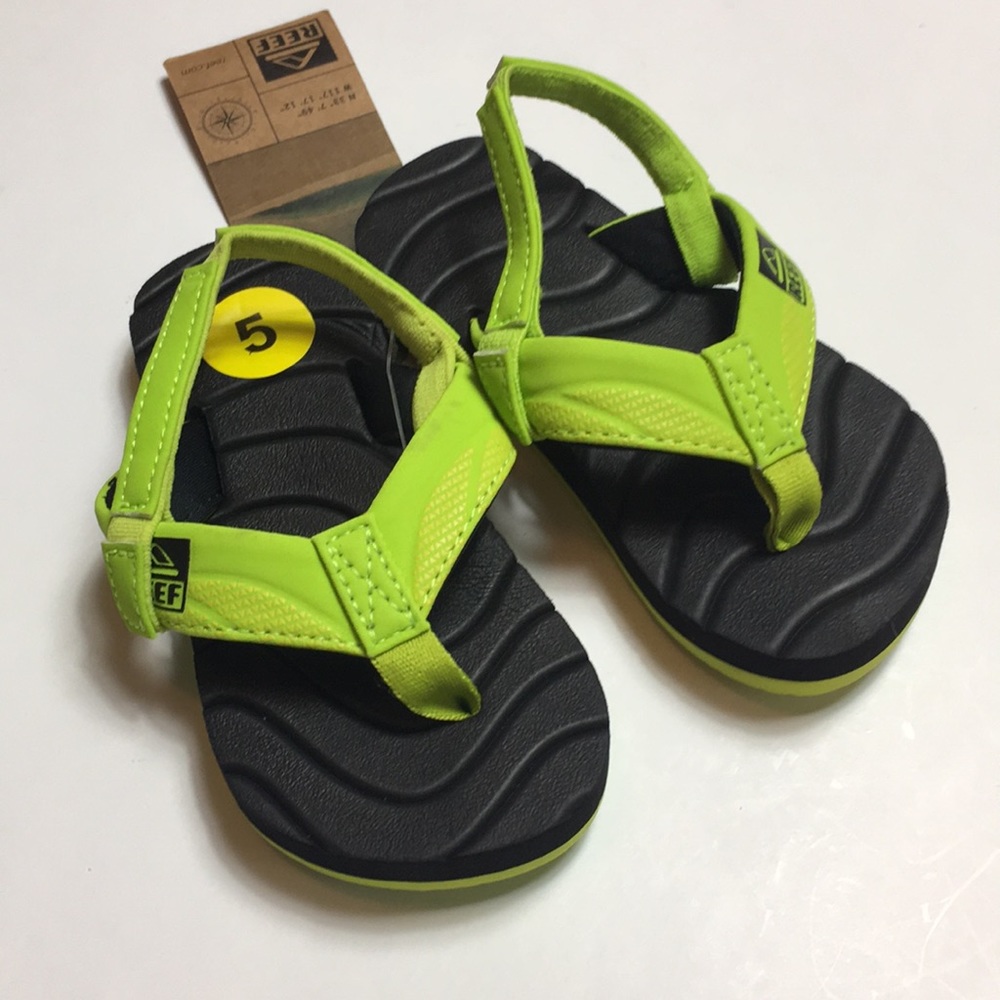 NWT/ Reef | infant toddler flip flop shoe size 5/6